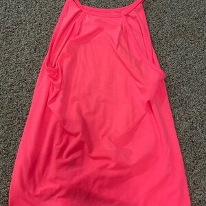 Crazy Train Neon Pink Tank Top